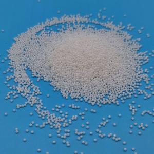 China White Zirconia Grinding Beads 0.8mm Zirconia Shot Peen Media Low Wear Loss factory