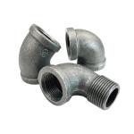 1/8 Inch Elbows Galvanized Malleable Fittings Vintage Style