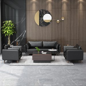 China Nordic Modern Office Sofa Convertible Extendable Modular Lambswool Material on sale