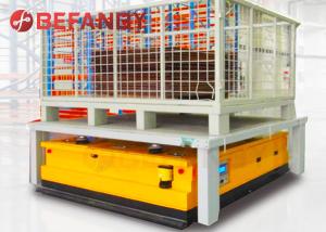 China Production Line Intelligent Rgv Automatic Rail Trolley PLC Programmed factory