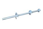 5/8×54" C1045 Galvanized Steel Helical Earth Anchors
