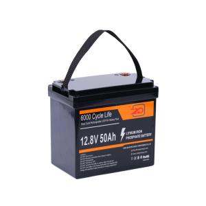 China 12.8V 50Ah Solar Panel Battery Efficient Home Energy Storage Battery factory
