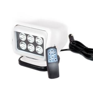 China High quality 7 inch LED search light with 6pcs*5w high intensity LEDS Waterproof for Off road vehicle factory