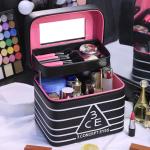 Zipper PU Makeup Bag Case