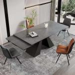 Round Square Rectangle Dining Table Set 4 Chairs Luxury Dining Table Set