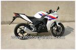 Blue And White Honda Sports Car CBR200 Drag Racing Motorcycles With Air Cooling