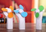 Mini Flashlight fan, mini plastic hand fan led light,cartoon mini fan