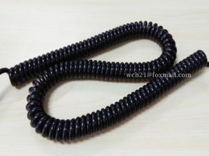 China UL20445 eBike Motor PUR Spiral Cable factory