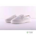 Quality PU Sole White Canvas Cleanroom Antistatic ESD Safety Work Shoes