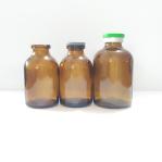 Amber Molded Sodium Calcium Bottle For Injection