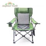 Green Steel Pipe Oxford Fabric Foldable Fishing Chair Light Folding Chair