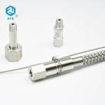 Stainless Steel Braided High Pressure Gas Hose With Cable For Cylinder
