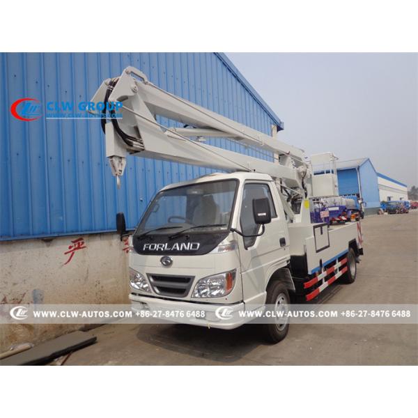China Full Computer Control Forland 4X2 Aerial Platform Truck factory