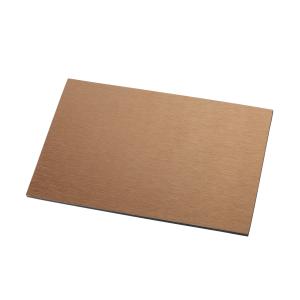China Impact Resistant Aluminum Cladding Composite Panel 2440mm Length factory