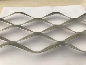 China Raised Expanded Metal Expanded Wire Mesh Stainless Steel Diamond Hole Shape factory