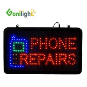 China Genilight Indoor LED Advertising Sign for Mobile Phone Unlocking Accessories Repair Shop factory