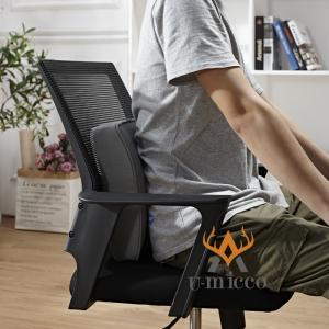 China Waist Back Pain Relief Lumbar Support Waist Cushion With Washable Cover factory