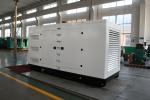 Soundproof Canopy 350KW Natural Gas Generator Set for Russian Market Rated