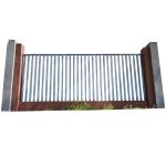Long Service Life Advantage Aluminum Slat Metal Fence Elegant Balustrades
