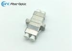 Metal Housing LC Duplex Fiber Optic Cable Adapter