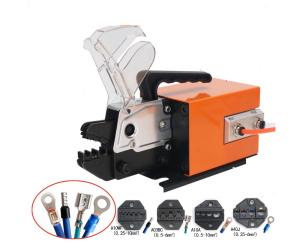 China Pneumatic Crimping Tool Pneumatic Crimper Plier Machine Air Powered Wire Terminal Crimping Machine factory