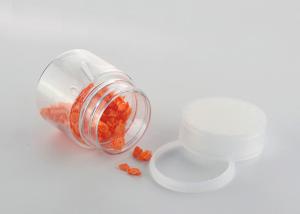 China Plastic Cream Jars Cosmetic Packaging 60ml Capacity Portable For Foods / Creams factory
