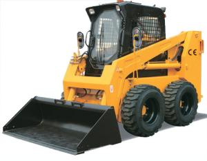China Luxury Close Cabin Bobcat Skid Steer Equipment High Flow Output Customized factory