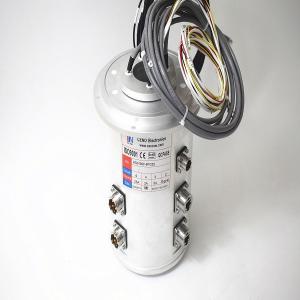 China 12 Rpm Gigabit Ethernet 50mm Waterproof IP65 Slip Ring factory