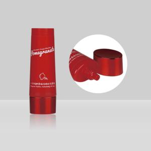China 30-60ml D30mm Custom Empty Cosmetic Squeeze Tubes Plastic Liquid Foundation Cream Oval Tube factory