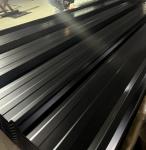 PPGL 30 Years RAL9005 Black Color Metal Corrugated Tile Trapezoidal Galvanized