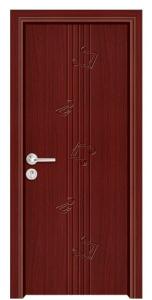 China AB-GM8089 PVC MDF interior door factory