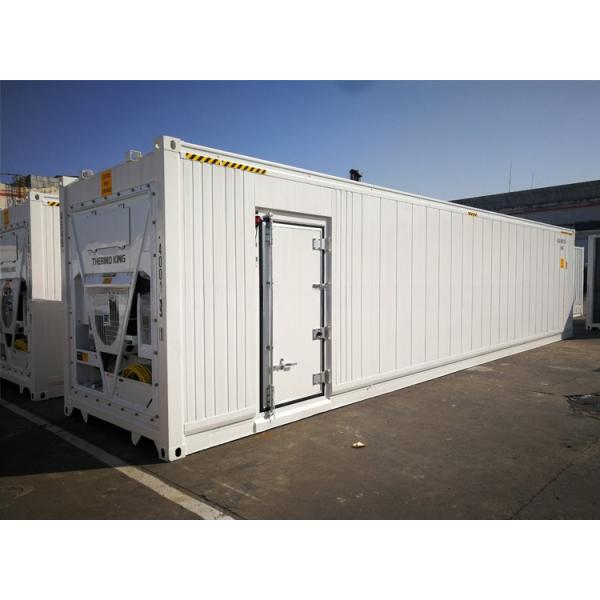40ft Refrigerated iso Container with Max payload 27580KG 28.4CBM Capacity Dual Temperature Reefer Freezer and Chiller