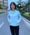 Casual 88% Polyester 4 Way Spandex Ladies Active Jacket For Autumn