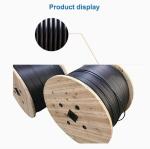 6-144 Cores Outdoor Armored Fiber Optic Cable LSZH Jacket For Network Data