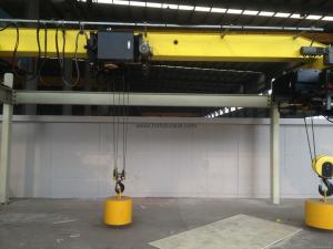 China 380v 50hz Electric 5 Ton Double Hoist Overhead Crane European Style factory