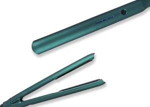 China Ceramic Tourmaline Hair Straightening And Curling Machine 2 In 1 Adjustable Temp factory