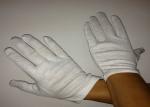 Light Weight Cotton Work Gloves Absorbing Sweat White Jewelry Handling Gloves