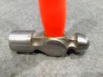 Ball pein hammer(XL0051-2) with polishing surface, colors rubber handle, durable