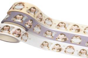 China DEC Cute Cartoon Penguin Adhesive Paper Tape factory