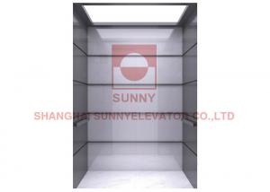China Load 450kg PVC Floor VVVF Hydraulic MRL Gearless Elevator Lift on sale