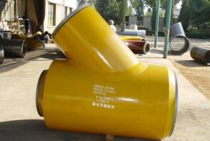 China seamless ASTM A860 WPHY52 lateral tee factory