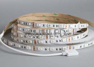 China Waterproof IP65 LED Flexible Strip Lights SMD5050 12V 12W RGB Emitting Color factory