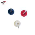 Customized Concrete Insulation Cap Nails , Plastic Round Cap Head Nails