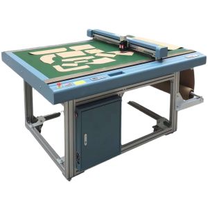 Single Color Kaemi Flatbed Inkjet Cutting Machine Contour Cutter in 2000*1570