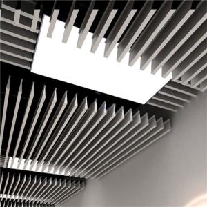China Fashion Aluminum Metal Ceiling Fireproof Dripping Shaped Baffle factory