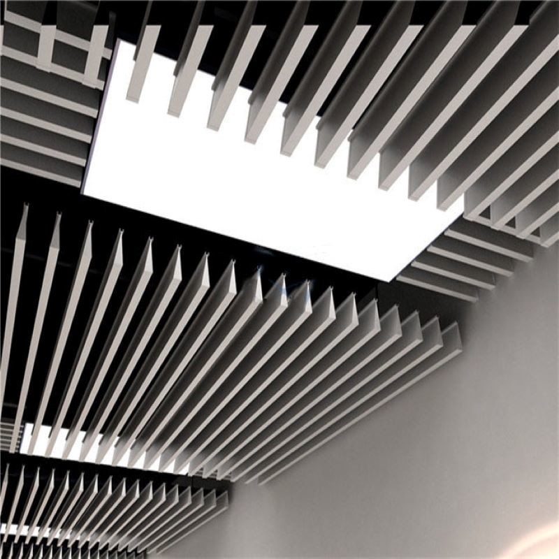Fashion Aluminum Metal Ceiling Fireproof Dripping Shaped Baffle