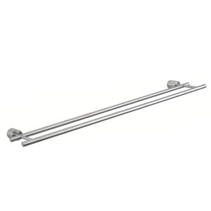 China SUS304 Stainless Steel Towel Rod Rustproof Wall Mounted Bathroom Towel Rack factory