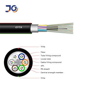 China Anti Rodent GYTA G652D 48Core Outdoor Fiber Optic Cable factory