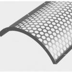 Serrated 0.6mm Perforated Stainless Plate For Window Doors