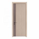 Modern Composite Mahogany Solid Wood Door 2.1m Height Waterproof Crackproof